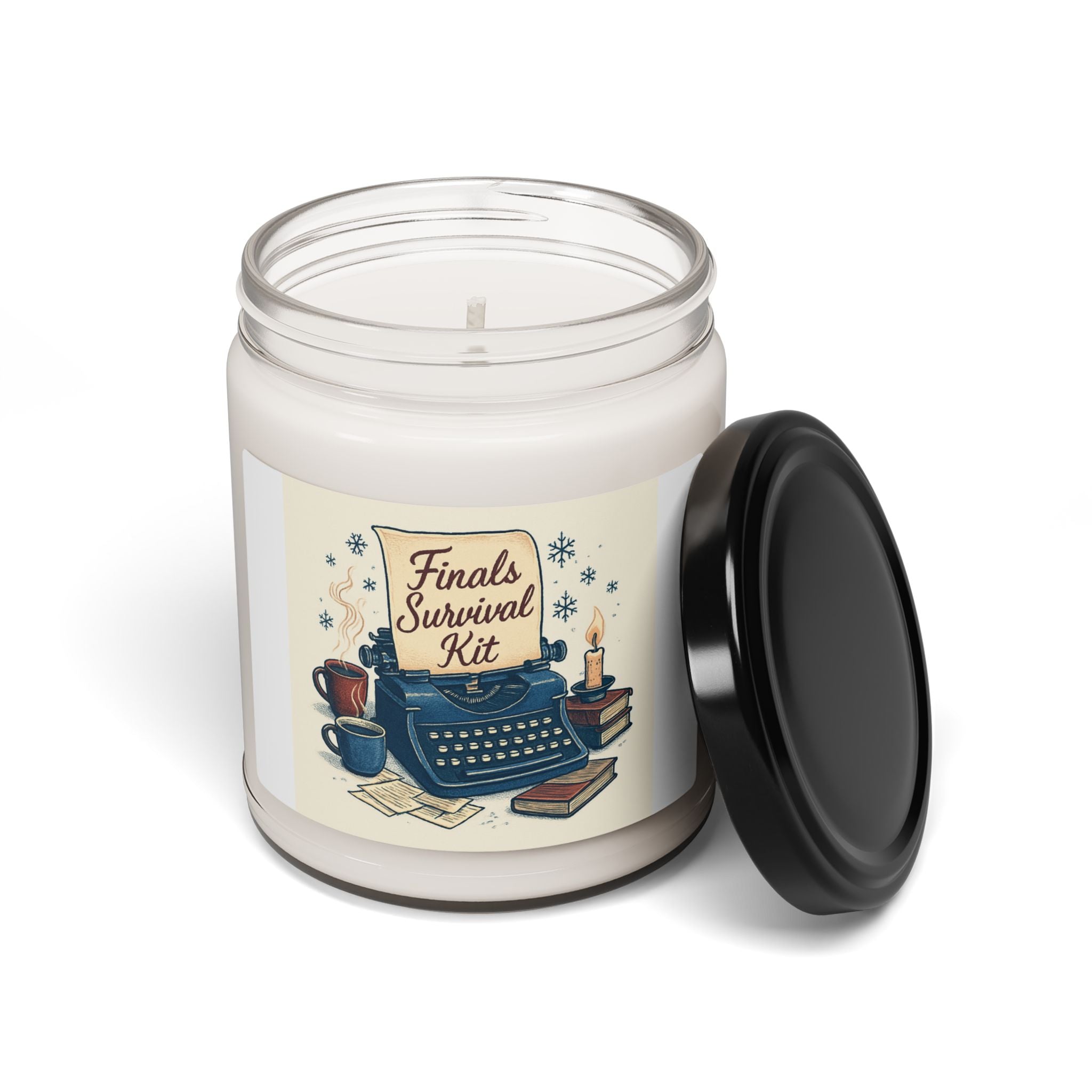 Finals Survival Kit Soy Candle — Study Fuel Scented Candle, 9oz