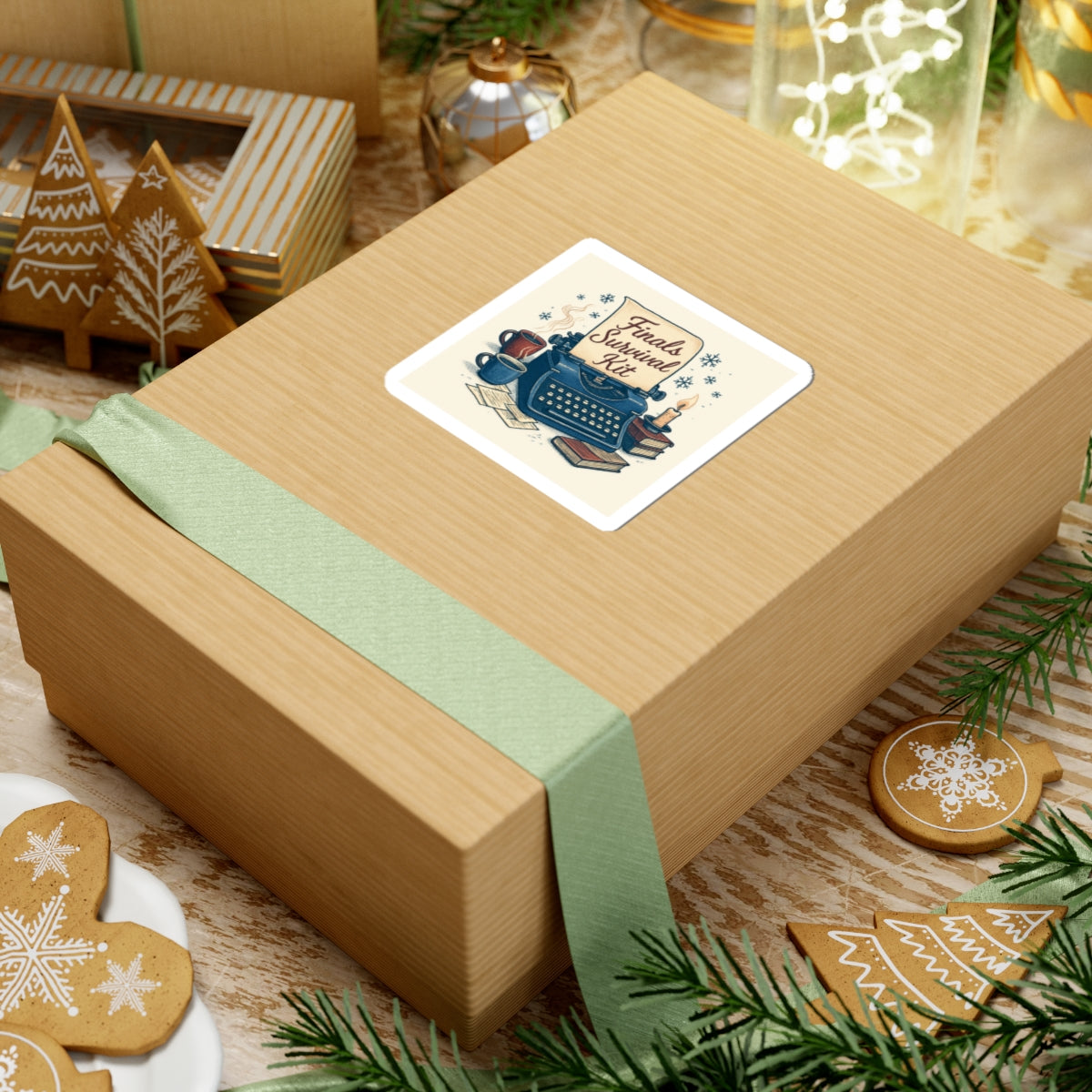 Finals Survival Kit Sticker — Study Laptop Planner Sticker