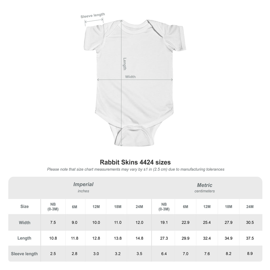 Baby Bodysuit — Vintage Carousel Night Print Infant Onesie
