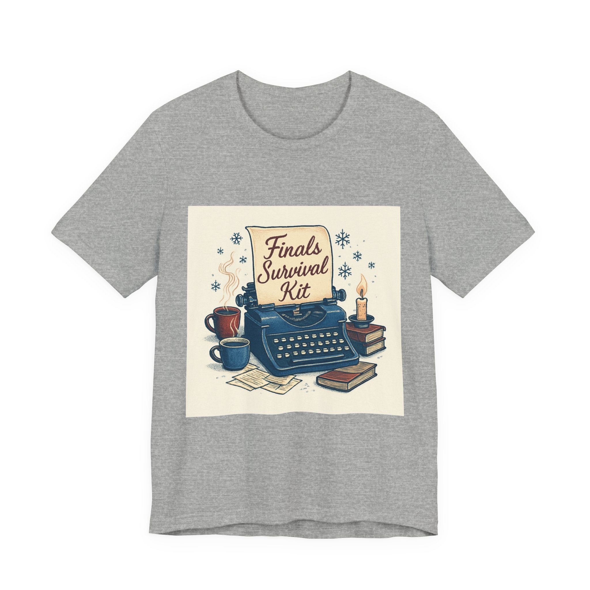 Finals Survival Kit T-Shirt — Study Break Graphic Tee