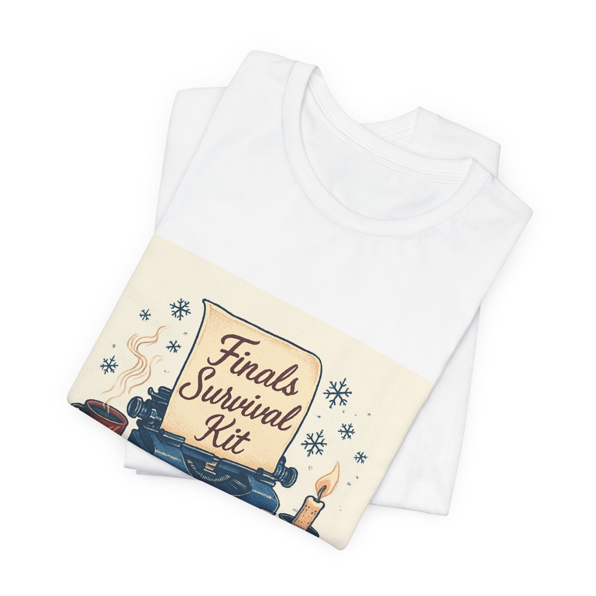 Finals Survival Kit T-Shirt — Study Break Graphic Tee
