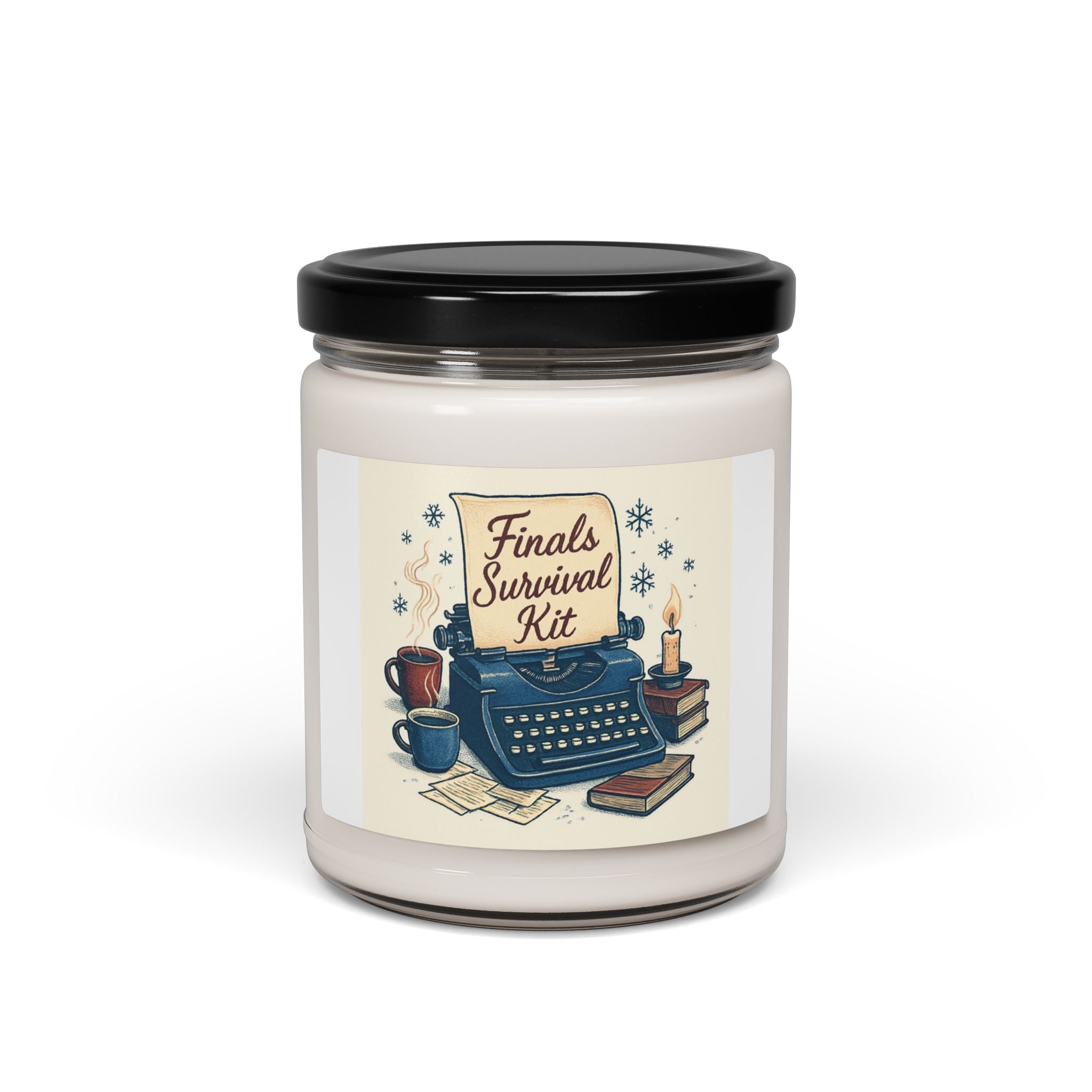 Finals Survival Kit Soy Candle — Study Fuel Scented Candle, 9oz