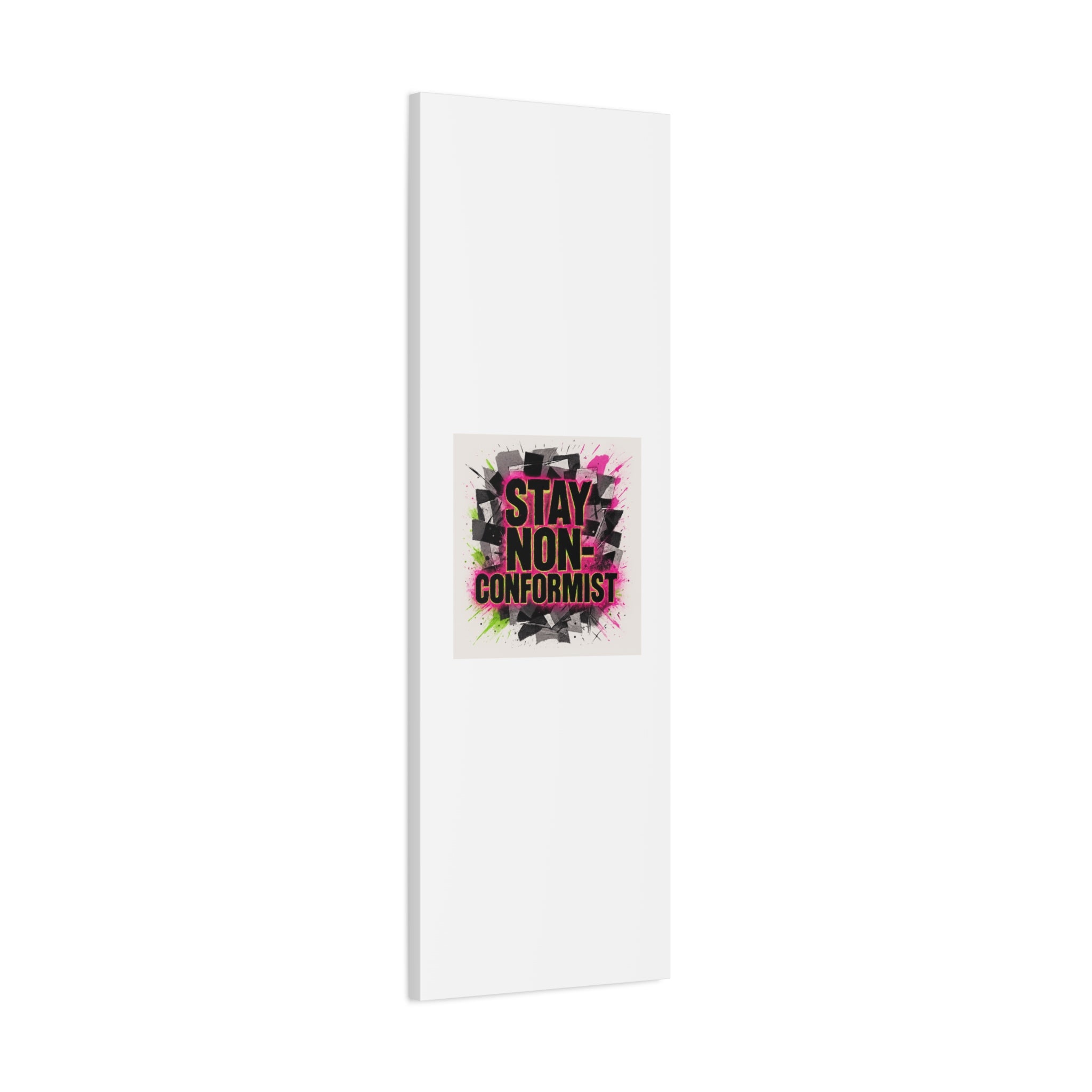 Canvas Wall Art — “Stay Non-Conformist” Street Art Print